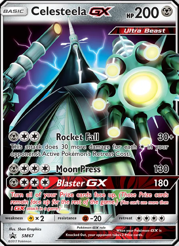 SM67 Celesteela GX – SM Black Star Promos