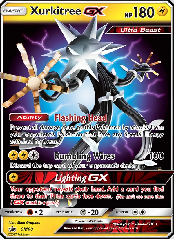 SM68 Xurkitree GX – SM Black Star Promos