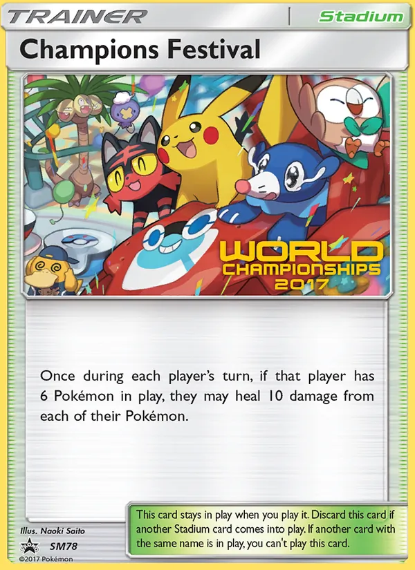SM78 Champions Festival – SM Black Star Promos