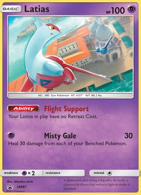SM87 Latias – SM Black Star Promos