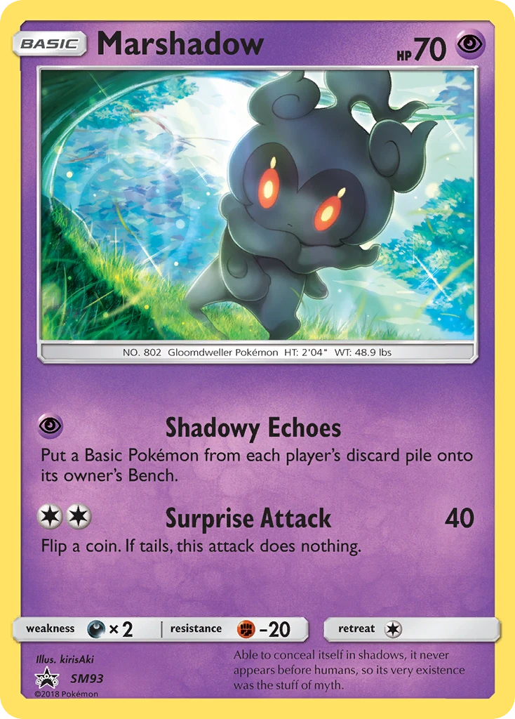 SM93 Marshadow – SM Black Star Promos
