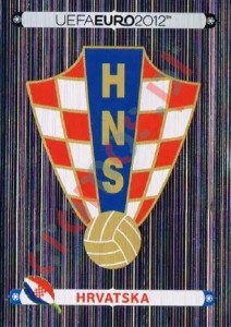 369 Badge - Hrvatska – UEFA Euro Poland-Ukraine 2012 Panini