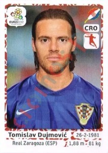 385 Tomislav Dujmović – UEFA Euro Poland-Ukraine 2012 Panini