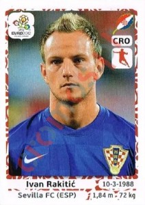 388 Ivan Rakitić – UEFA Euro Poland-Ukraine 2012 Panini