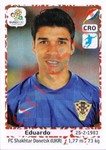 390 Eduardo da Silva – UEFA Euro Poland-Ukraine 2012 Panini