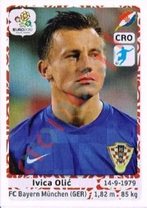 392 Ivica Olić – UEFA Euro Poland-Ukraine 2012 Panini