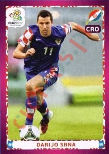 394 Darijo Srna – UEFA Euro Poland-Ukraine 2012 Panini