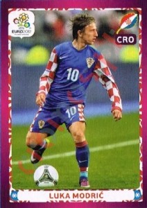 395 Luka Modrić – UEFA Euro Poland-Ukraine 2012 Panini