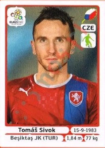 147 Tomáš Sivok – UEFA Euro Poland-Ukraine 2012 Panini