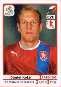 152 Daniel Kolář – UEFA Euro Poland-Ukraine 2012 Panini