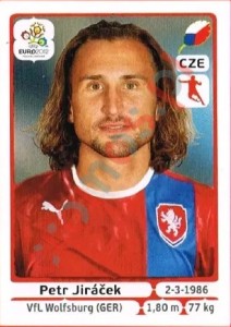 153 Petr Jiráček – UEFA Euro Poland-Ukraine 2012 Panini
