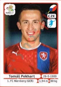 161 Tomáš Pekhart – UEFA Euro Poland-Ukraine 2012 Panini
