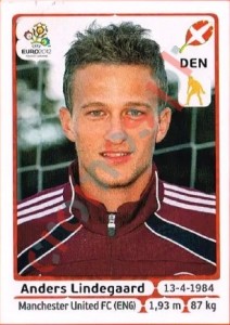 201 Anders Lindegaard – UEFA Euro Poland-Ukraine 2012 Panini