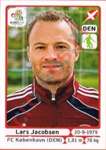 204 Lars Jacobsen – UEFA Euro Poland-Ukraine 2012 Panini