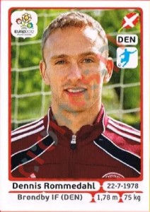 217 Dennis Rommedahl – UEFA Euro Poland-Ukraine 2012 Panini