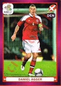 220 Daniel Agger – UEFA Euro Poland-Ukraine 2012 Panini