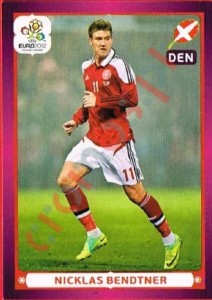 222 Nicklas Bendtner – UEFA Euro Poland-Ukraine 2012 Panini