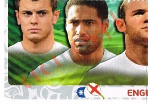 488 Team - England
3 – UEFA Euro Poland-Ukraine 2012 Panini