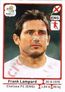 500 Frank Lampard – UEFA Euro Poland-Ukraine 2012 Panini