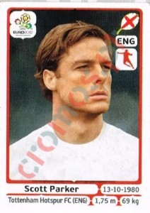 501 Scott Parker – UEFA Euro Poland-Ukraine 2012 Panini