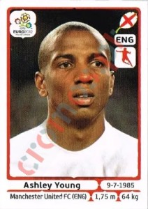503 Ashley Young – UEFA Euro Poland-Ukraine 2012 Panini