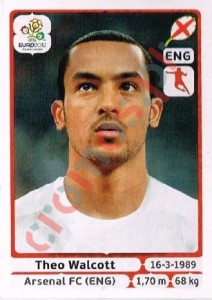 505 Theo Walcott – UEFA Euro Poland-Ukraine 2012 Panini
