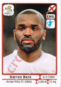508 Darren Bent – UEFA Euro Poland-Ukraine 2012 Panini