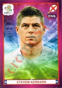 510 Steven Gerrard – UEFA Euro Poland-Ukraine 2012 Panini