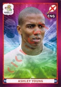 511 Ashley Young – UEFA Euro Poland-Ukraine 2012 Panini