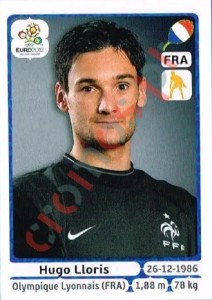 461 Hugo Lloris – UEFA Euro Poland-Ukraine 2012 Panini