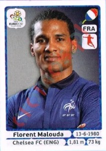 470 Florent Malouda – UEFA Euro Poland-Ukraine 2012 Panini