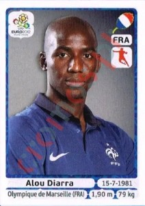 471 Alou Diarra – UEFA Euro Poland-Ukraine 2012 Panini