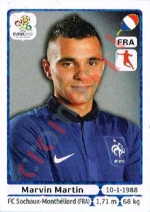 473 Marvin Martin – UEFA Euro Poland-Ukraine 2012 Panini