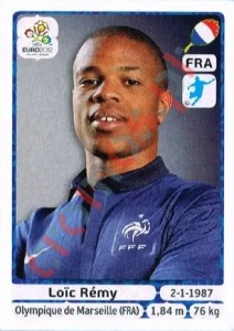 479 Loïc Rémy – UEFA Euro Poland-Ukraine 2012 Panini