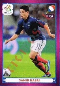 482 Samir Nasri – UEFA Euro Poland-Ukraine 2012 Panini
