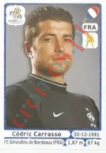 EX-CC Cedric Carrasso – UEFA Euro Poland-Ukraine 2012 Panini