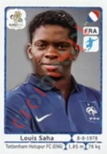 EX-LS Louis Saha – UEFA Euro Poland-Ukraine 2012 Panini