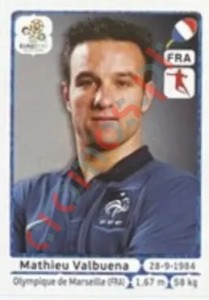 EX-MV Mathieu Valbuena – UEFA Euro Poland-Ukraine 2012 Panini