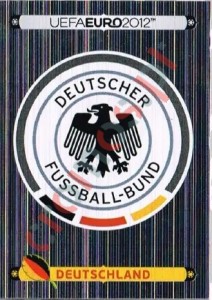 224 Badge - Deutschland – UEFA Euro Poland-Ukraine 2012 Panini