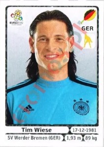 230 Tim Wiese – UEFA Euro Poland-Ukraine 2012 Panini