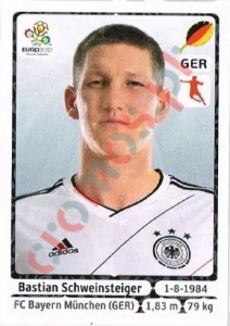 239 Bastian Schweinsteiger – UEFA Euro Poland-Ukraine 2012 Panini