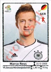243 Marco Reus – UEFA Euro Poland-Ukraine 2012 Panini