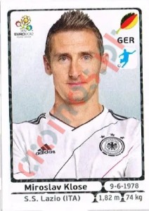 247 Miroslav Klose – UEFA Euro Poland-Ukraine 2012 Panini