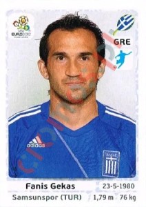 102 Theofanis Gekas – UEFA Euro Poland-Ukraine 2012 Panini
