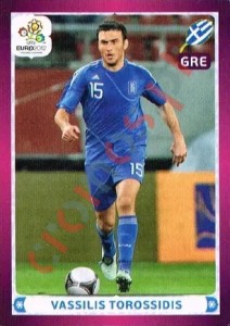 104 Vasilis Torosidis – UEFA Euro Poland-Ukraine 2012 Panini