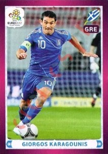 105 Giorgos Karagounis – UEFA Euro Poland-Ukraine 2012 Panini