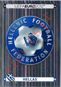 79 Badge - Hellas – UEFA Euro Poland-Ukraine 2012 Panini