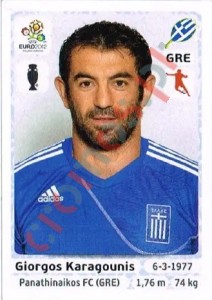 94 Giorgos Karagounis – UEFA Euro Poland-Ukraine 2012 Panini