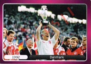 529 1992 Danmark – UEFA Euro Poland-Ukraine 2012 Panini