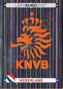 166 Badge - Nederland – UEFA Euro Poland-Ukraine 2012 Panini